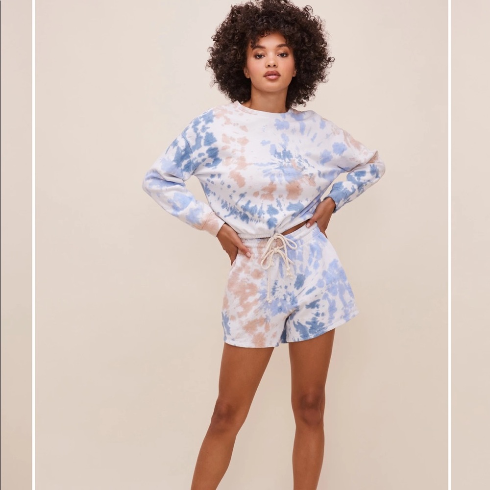 Tie dye sweat set